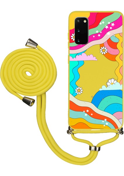 Samsung S20 Ipli Lansman Kılıf - Colors