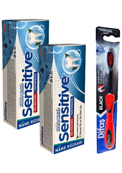 Sensitive Diş Macunu Hassas Dişler 90 gr x 2