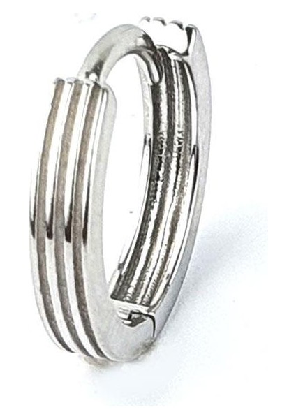 925ayar Gümüş Hasır Tek Erkek Küpe fiyatları