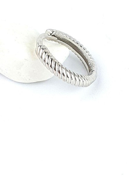 925 Ayar Gümüş Burgu Tek Erkek Küpe fiyatları