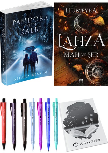 Lahza 1 Mah ve Şer ve Pandora'nın Kalbi 1 2'li Set - Kalem