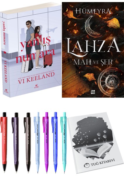 Lahza 1 Mah ve Şer ve Yanlış Numara VI 2'li Set - Kalem