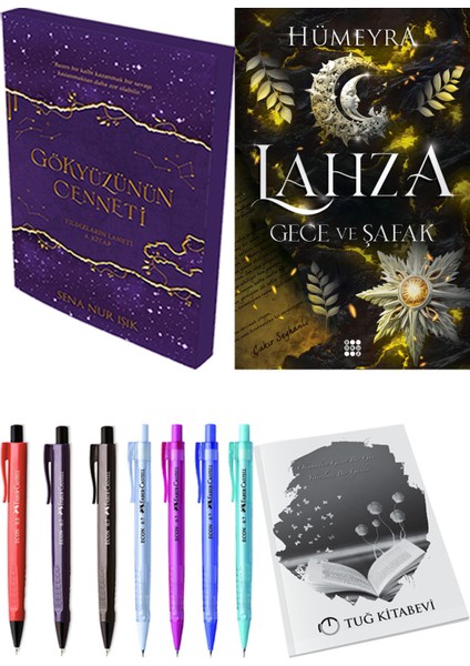 Lahza 3 Gece ve Şafak ve Gökyüzünün Cenneti 4 2'li Set - Kalem