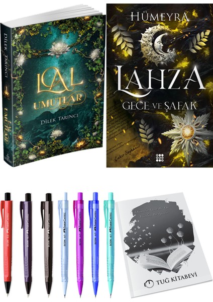 Lahza 3 Gece ve Şafak ve Lal Umutlar 1 2'li Set - Kalem