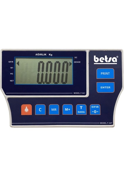 F34-120X150-1500KG Platformlu Baskül fırsatları