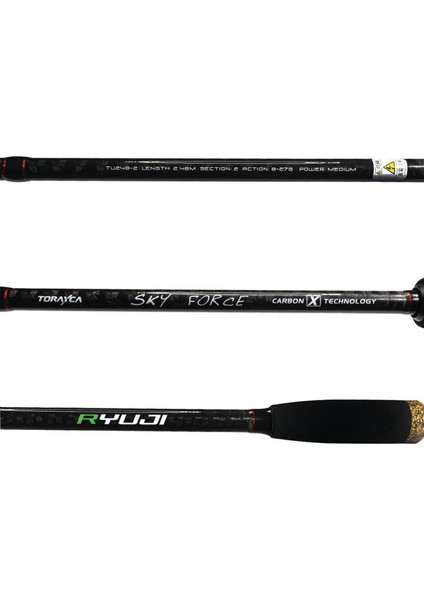 Sky Force 2.48M 8-27GR 2p Spin Olta Kamışı