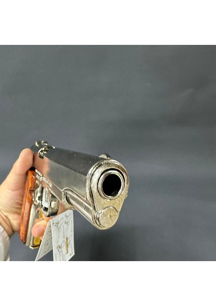 Birebir Ölçü Ağırlıkta Koleksiyonluk Otomatik 45LIK M1911 Gri