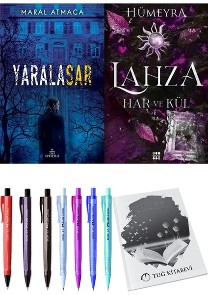 Lahza 2 Har ve Kül ve Ephesus Yayınları Yaralasar 1 Maral Atmaca 2li Set