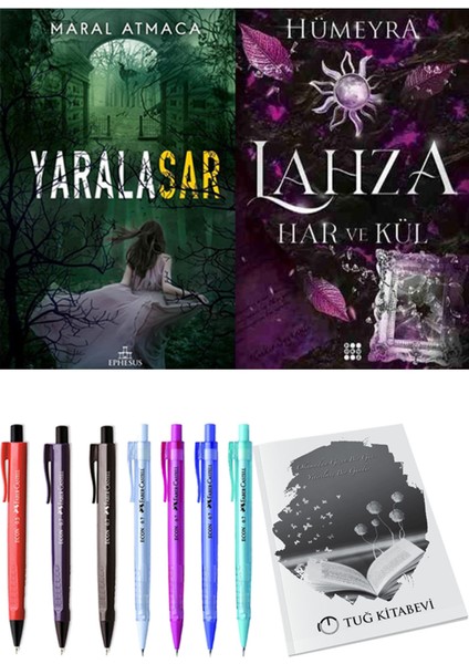 Lahza 2 Har ve Kül ve Ephesus Yayınları Yaralasar 2 Maral Atmaca 2li Set