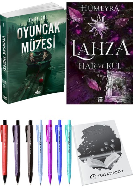Lahza 2 Har ve Kül ve Guardian Yayınları Oyuncak Müzesi Emre Gül 2li Set