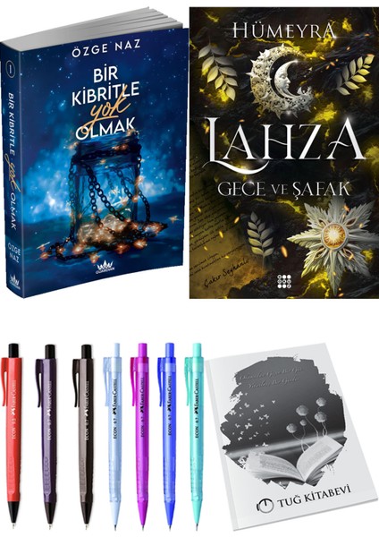 Lahza 3 Gece ve Şafak ve Guardian Yayınları Bir Kibritle Yok Olmak Özge Naz 2li Set