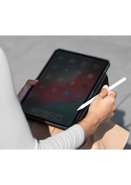 Ipad Air 13" 2024 M2 Çip Tablet Kılıf Ryze Serisi Standlı 360º Dönme Özellikli Katlanabilir Tasarım fırsatları