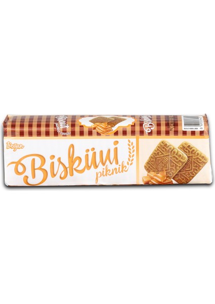 Doğan Karamelli Piknik Bisküvi 80 Gr. 24 Adet (1 Kutu)