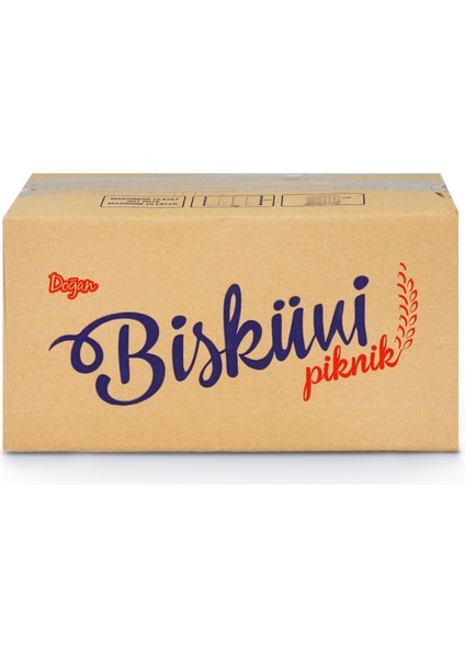 Doğan Karamelli Piknik Bisküvi 80 Gr. 24 Adet (1 Kutu)