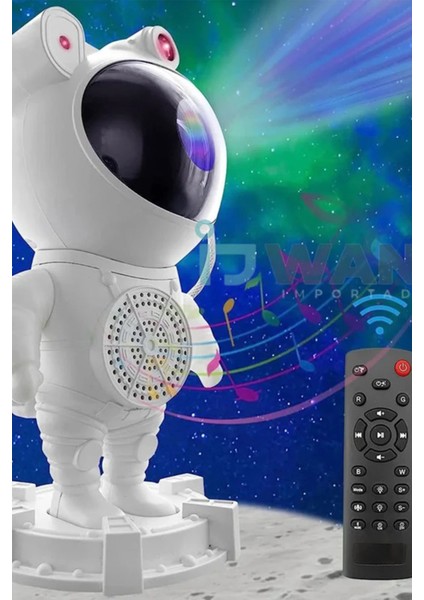 Astronot Gece Lambası Çocuk Odası Gece Lambası