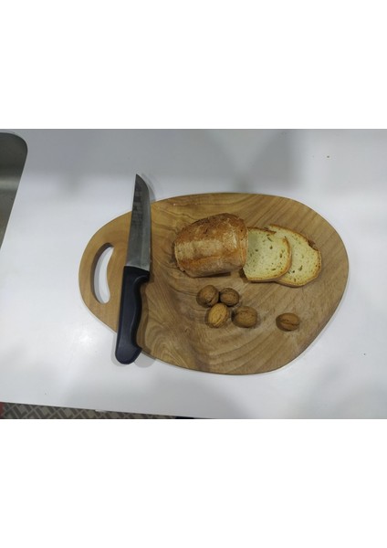 Kahverengi Ahşap Kesme Tahtası, 1 Parça, Doğal ve Şık Tasarım