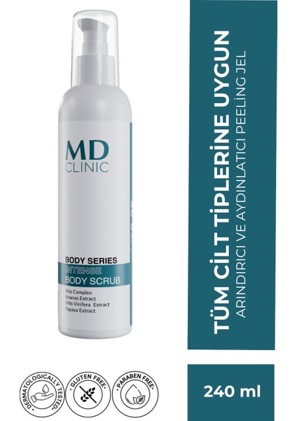 Tüm Cilt Tiplerine Yönelik Arındırıcı ve Aydınlatıcı Peeling Jel