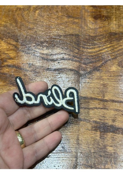 7x2 cm Nakış Işleme Yazı Arma Dikiş Aplike fiyatları