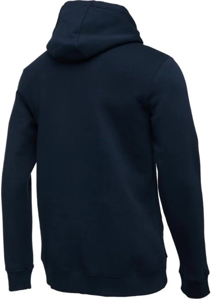 Cırcle Trım Hood Lacivert Erkek Sweatshirt modelleri