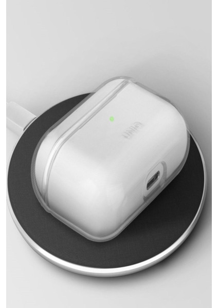 Airpods 4 (4.nesil) Uyumlu Kılıf Glase Serisi Cristal Net Görünüm Kablosuz Şarj Destekli fırsatları