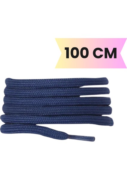 Shoelace Lacivert Spor Ayakkabı Bağcık