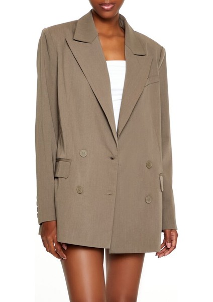 F21 Oversize Blazer Ceket