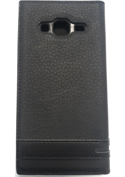 Samsung J3 Gizli Mıknatıslı Lüx Kapaklı Kılıf