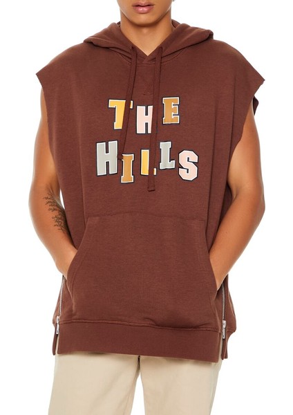 The Hills Baskılı Kapüşonlu Sweatshirt