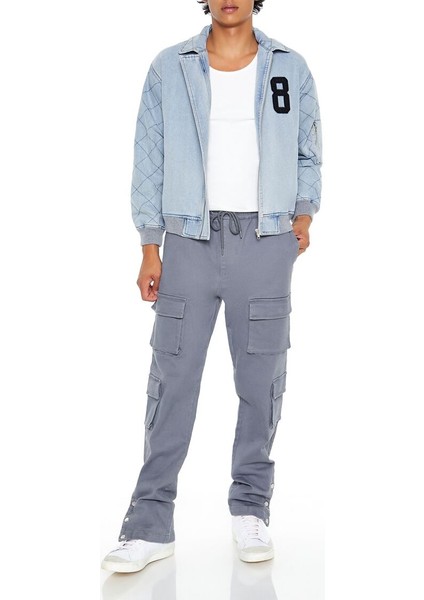 Denim Bomber Ceket