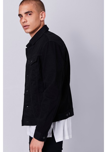 F21 Distressed Kot Ceket