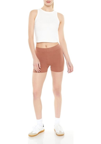 F21 High-Rise Boxer Şort