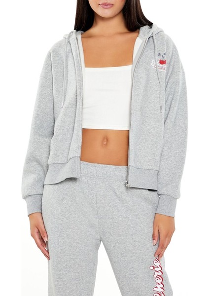 Kiraz Baskılı Sweatshirt