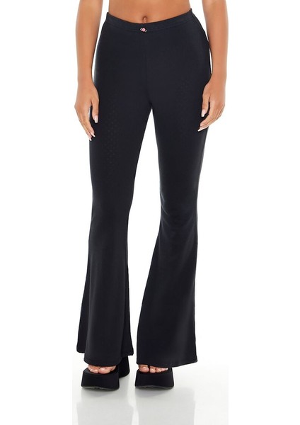 F21 Pointelle Flare Tayt