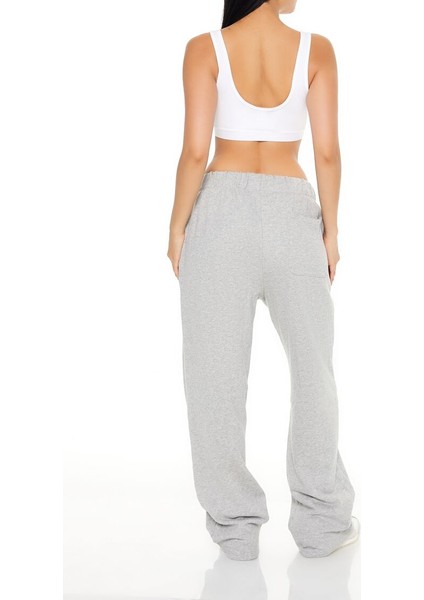 French Terry Wide-Leg Eşofman Altı fırsatları