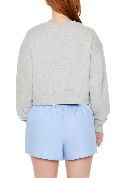 New York Baskılı Sweatshirt