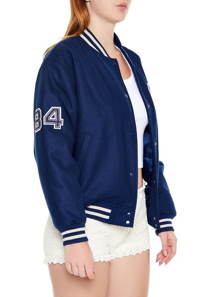 F21 Varsity Bomber Ceket fırsatları