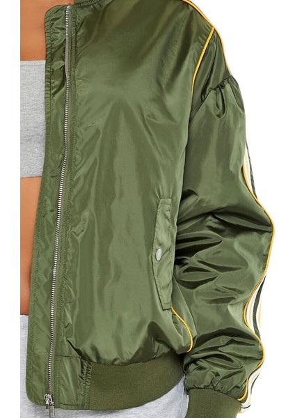 F21 Varsity Bomber Ceket