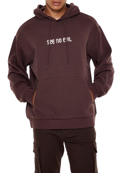 Desenli Grafik Sweatshirt