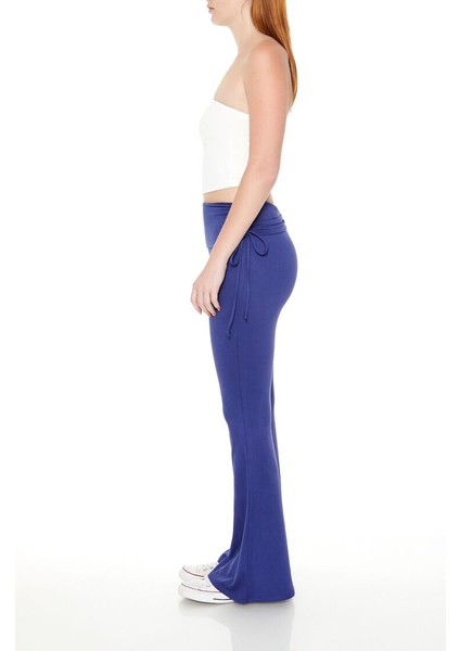 F21 Ruched Drawstring Flare Tayt