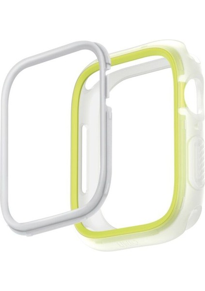 Apple Watch 49MM Kasa Koruyucu Moduo Serisi Değiştirilebilir 2'li Çerçeve