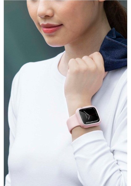 Apple Watch 49MM Kasa Koruyucu Moduo Serisi Değiştirilebilir 2'li Çerçeve