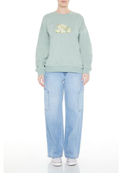 Meyve Baskılı Sweatshirt