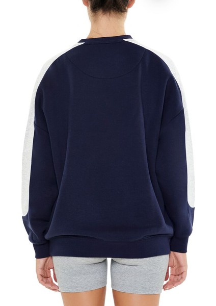 F21 Seattle Nakışlı Polar Sweatshirt