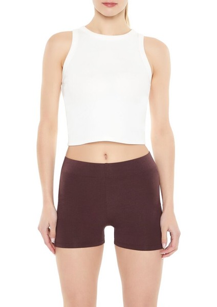 F21 High-Rise Boxer Şort