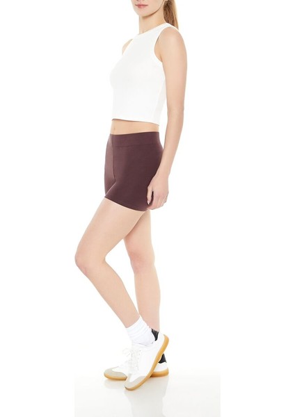 F21 High-Rise Boxer Şort