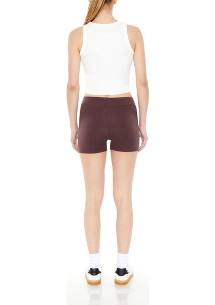 F21 High-Rise Boxer Şort