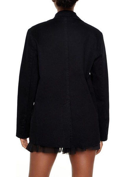 Dökümlü Blazer Ceket