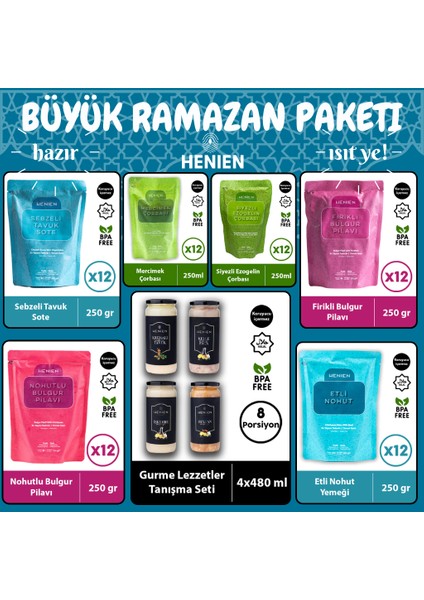 Büyük Ramazan Paketi + Gurme Serisi