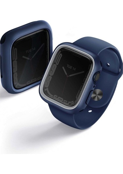 Apple Watch 49MM Kasa Koruyucu Moduo Serisi Değiştirilebilir 2'li Çerçeve modelleri