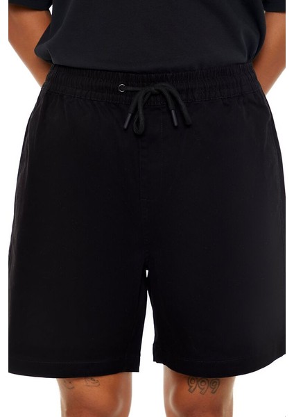 F21 Vented-Hem İpli Şort